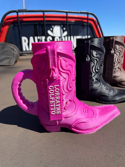 Porta Lata Country Nome Personalizável