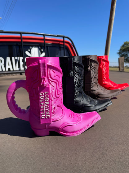 Porta Lata Country Nome Personalizável