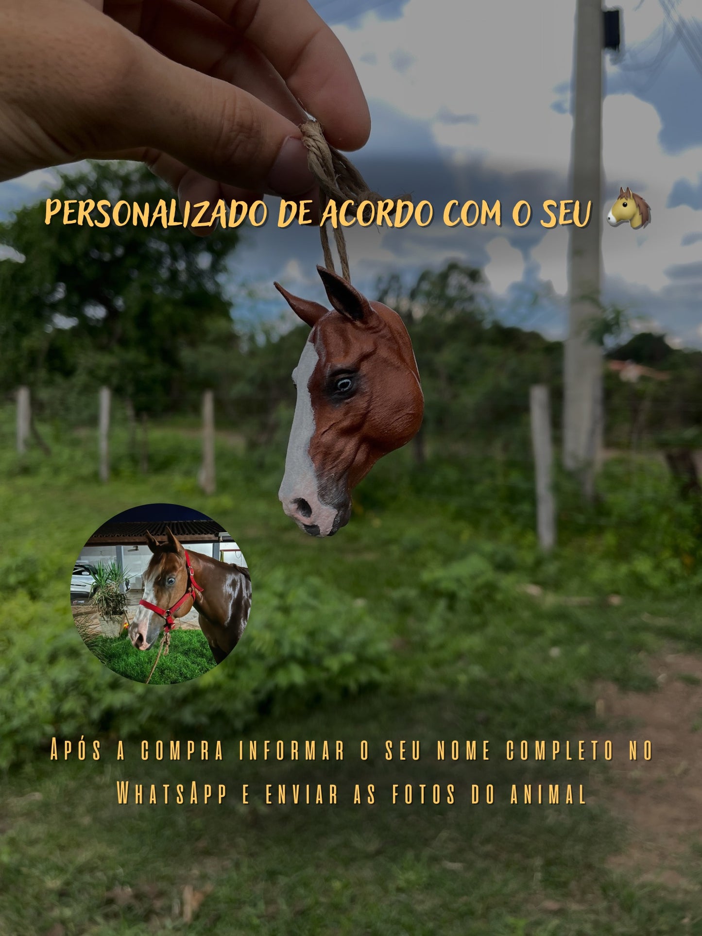Cavalo para Retrovisor